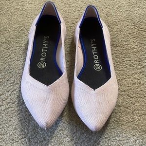Blush Pink/Lavender Rothy’s The Point Flat